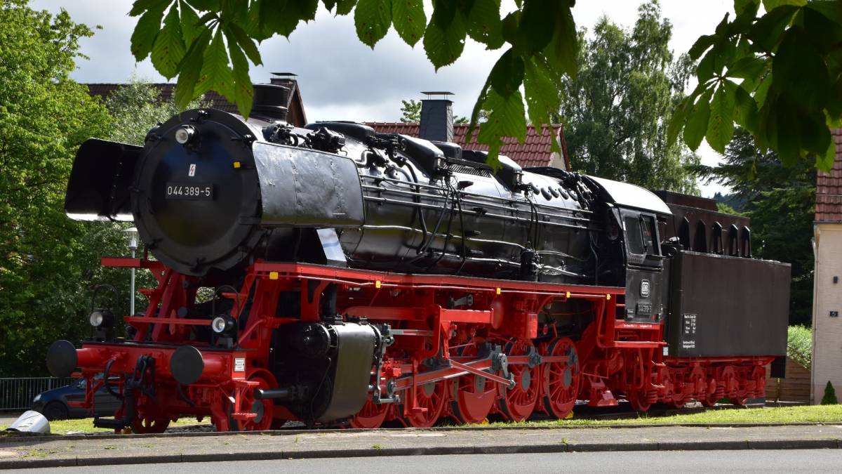 Museums-Dampflokomotive